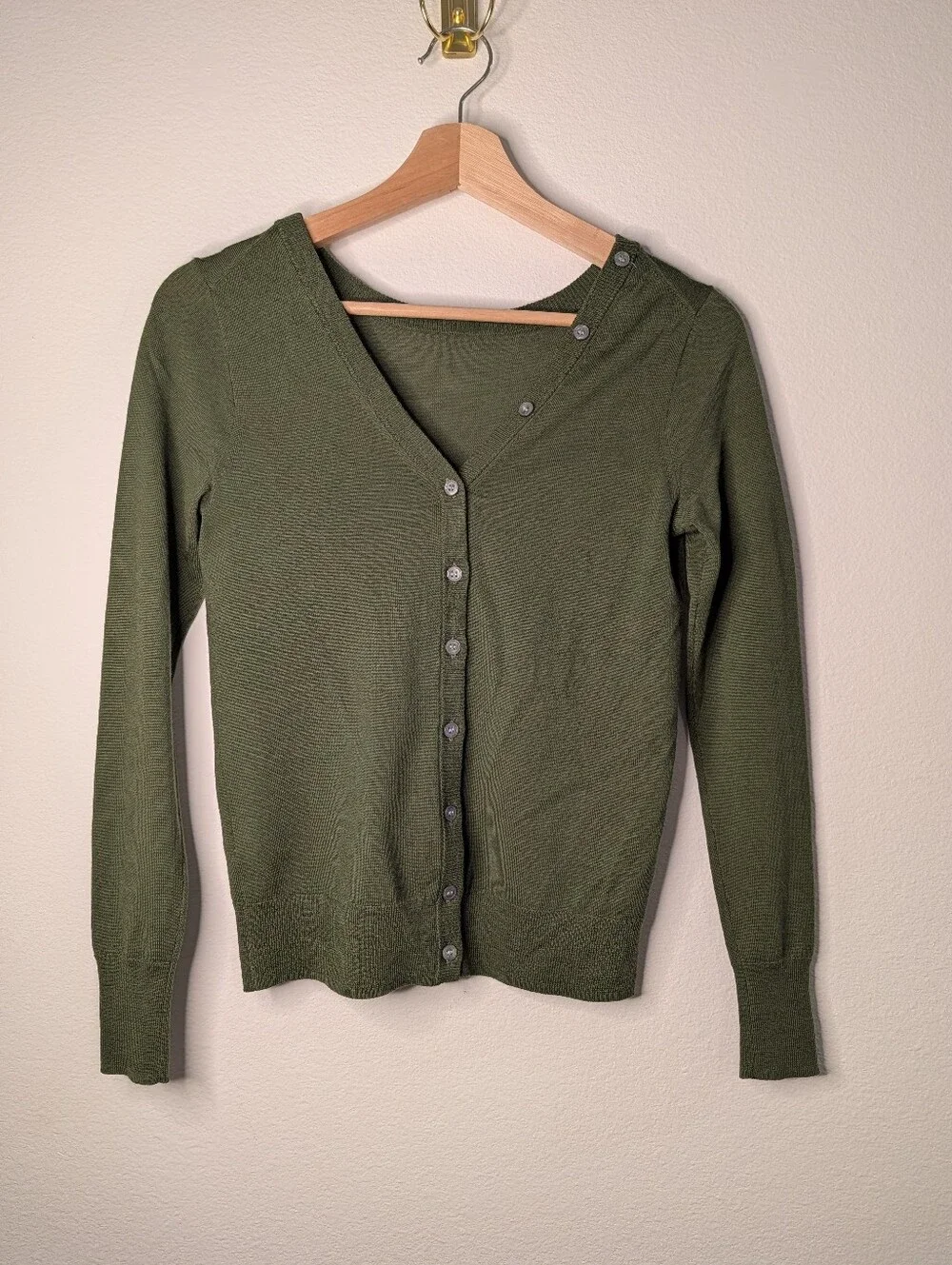 J. Crew 100% Merino Wool Cardigan